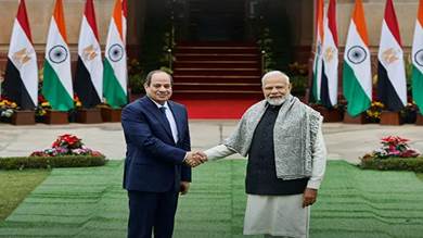 ​مصر والهند تتفقان على تعزيز التعاون الاستراتيجي في عدة مجالات